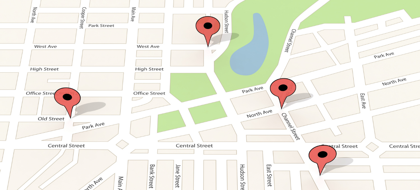 Carte du site CEP Evry-Courcouronnes