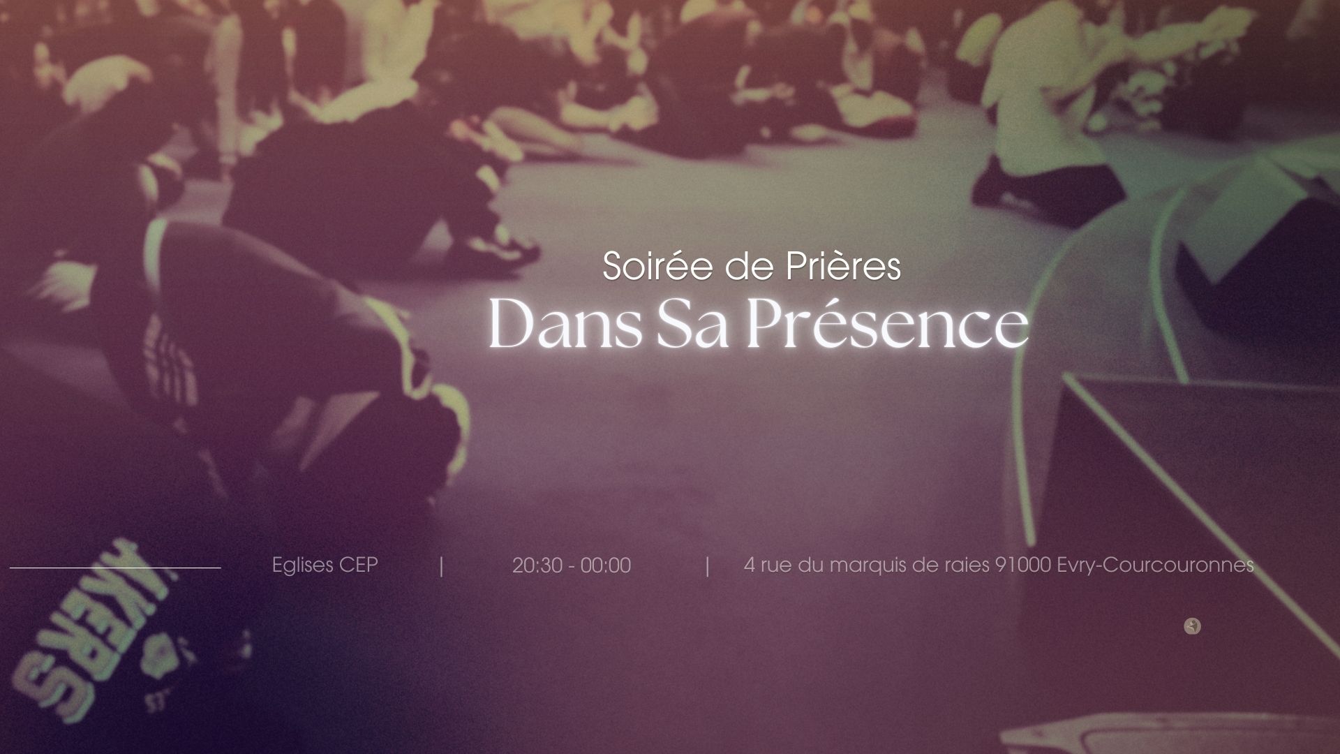 Soirée de prières DSP